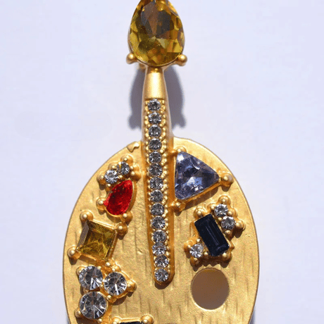 Art Palette Brooch