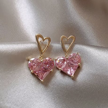 Double Heart Pierce/2color