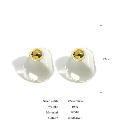 Ellipse Clear Pierce/2color