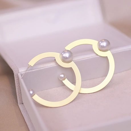 Pearl Metal Hoop Pierce