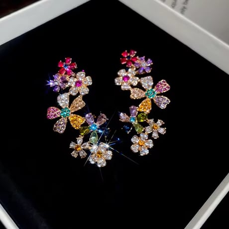 Flower Bijou Clip&Pierce