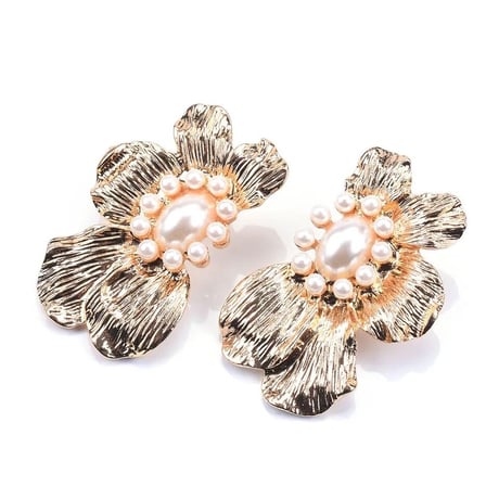 Metal Flower Onesided Pierce