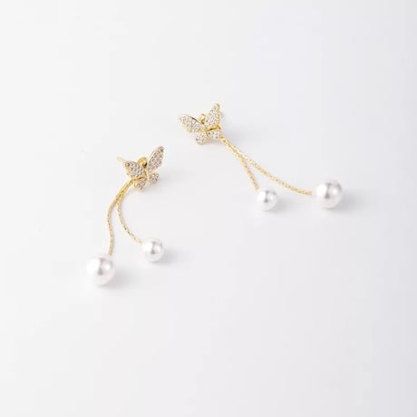 2way Butterfly&Pearl Pierce