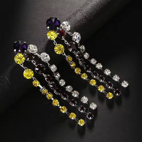 Tricolor Crystal Pierce