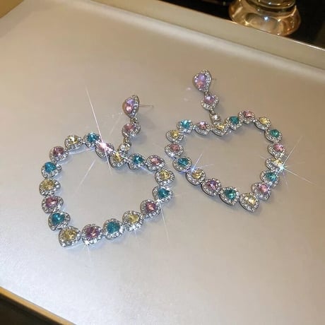 Big Heart Crystal Pierce