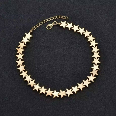 Star Choker Necklace/2color