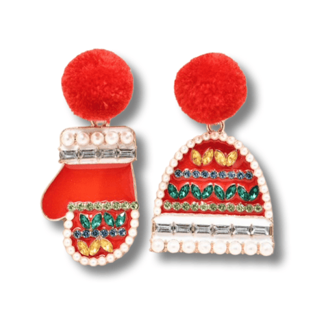Glove & Beanie Pierce/2color