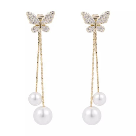 2way Butterfly&Pearl Pierce