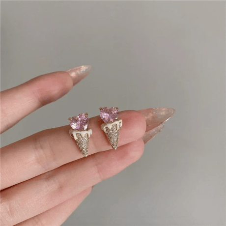 Heart Icecream Pave Pierce