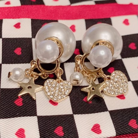 Decorative Back Pearl Pierce