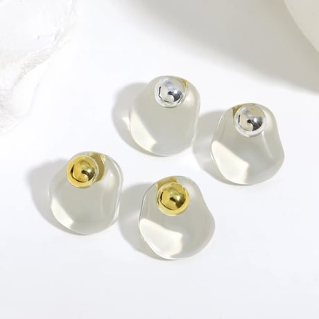 Ellipse Clear Pierce/2color