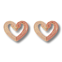 Swan Big Heart Pierce