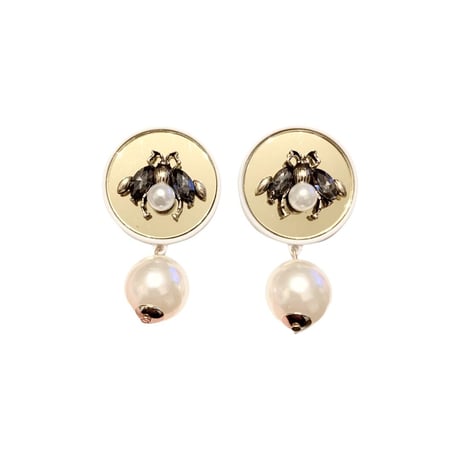 Bee Pearl Drop Pierce
