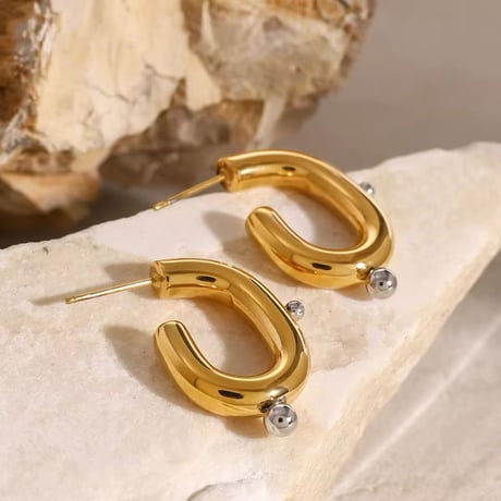 Small Metal Ball Hoop Pierce