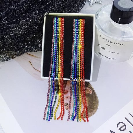 Rainbow Long Pierce