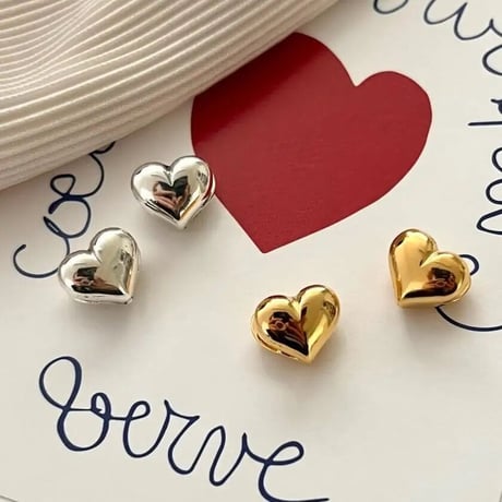 Mini Heart Clip Pierce/2color