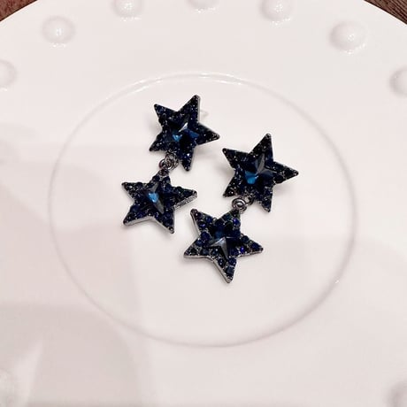 Star 2way  Fringe Pierce/2color