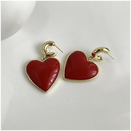 Heart Drop Pierce/2color