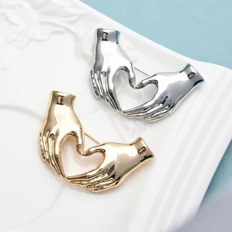 Heart Sign Brooch/2color