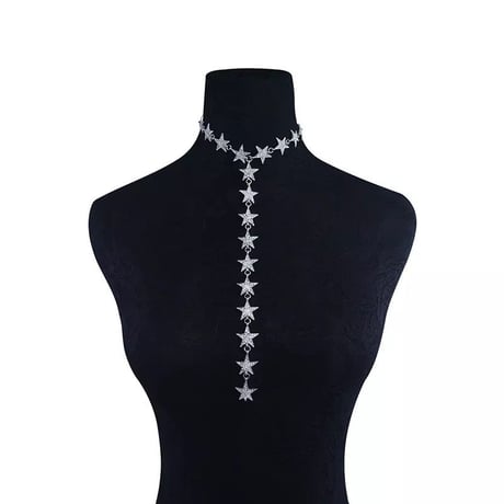 Star Long Choker/2color