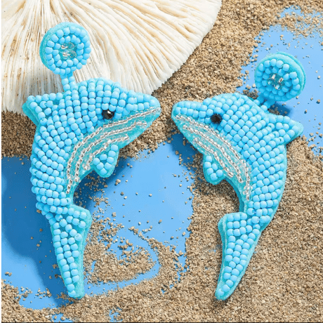 Dolphin Beads Pierce