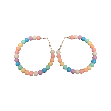Pastel Rainbow Hoop Pierce