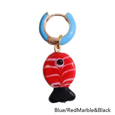 Cute Fish Hoop Pierce/11color