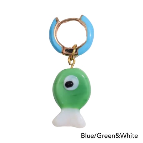 Cute Fish Hoop Pierce/11color