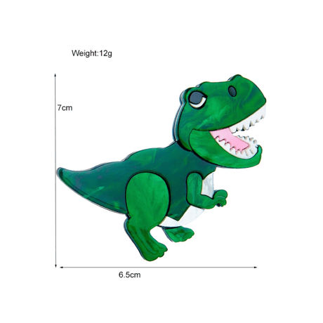 Tyrannosaurus Brooch