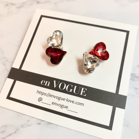 Happy Twin Heart Pierce