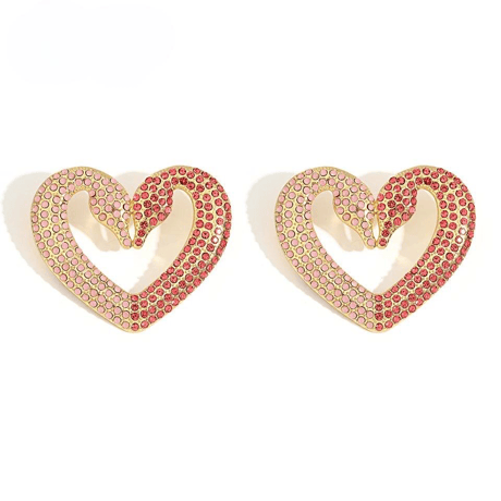 Swan Big Heart Pierce