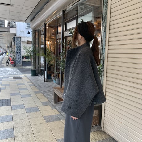 ニードルシャギーアウター