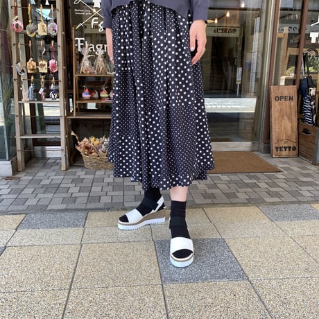 Wソールサンダル