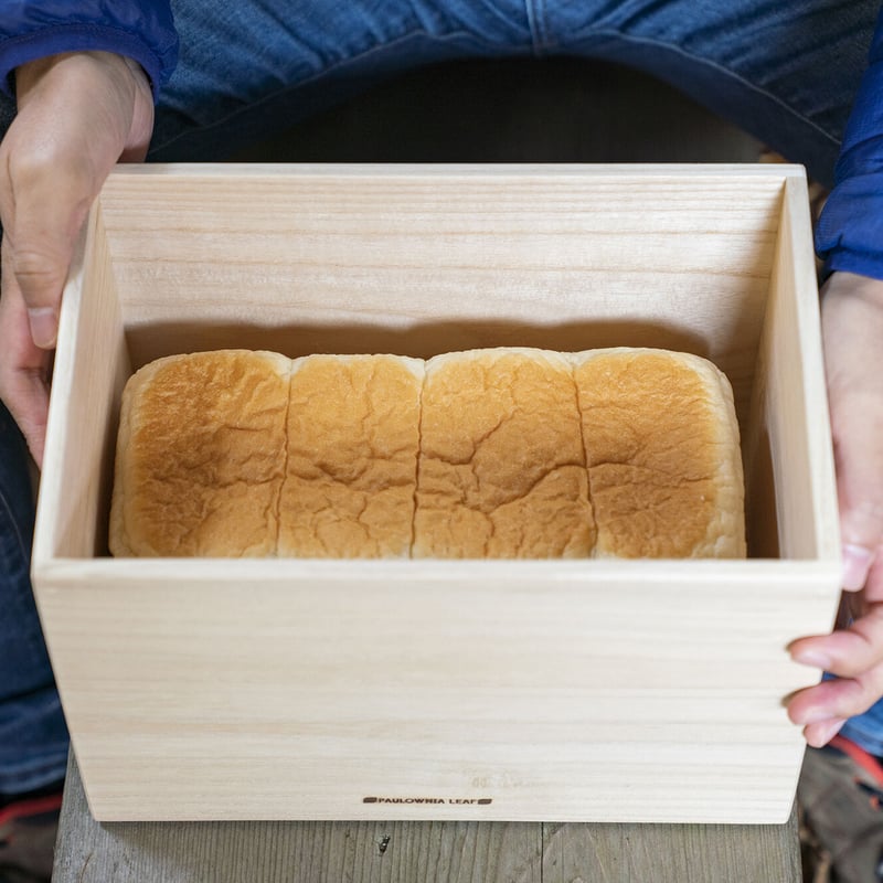 匠の逸品 にっぽんの桐でできたブレッドケース 二斤サイズ | FUDOS STORE