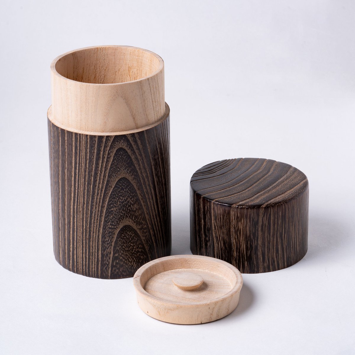 伝統工芸品(桐匠）　桐茶筒 fit=scale-down,w=1200