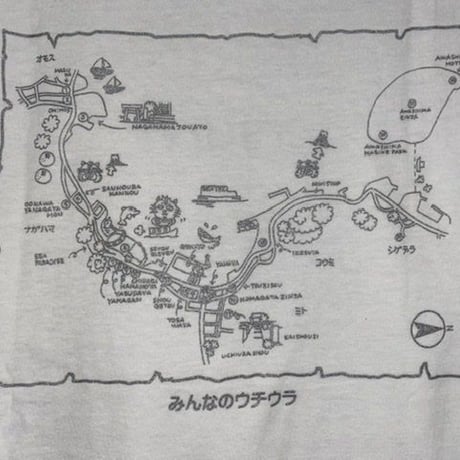 みんなのウチウラTシャツ 　白