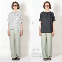 【Updateable  Blouse】  ※衿加工注文
