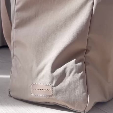 [lambwolf] 軽量TOTEバッグ ピンクベージュ