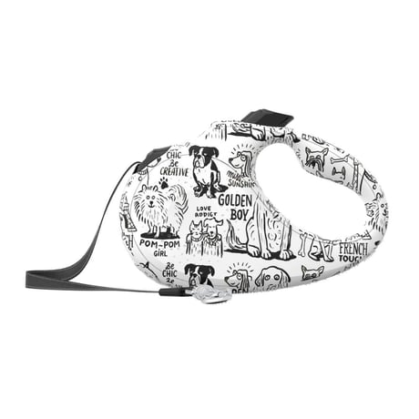 [PET SO CHIC]  巻取り式ロングリード 5M