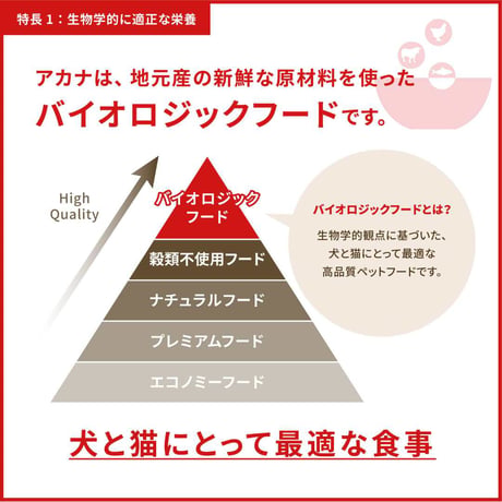 [ACANA] シングル(動物源1種類) ラム/鴨/ポーク 2kg