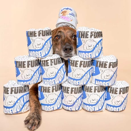 [furryfolks] トイレットペーパー ノーズワーク