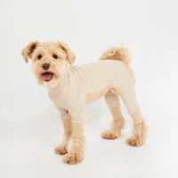 [furryfolks]  ストレッチジャンプスーツ ベージュ Sから3XLまで