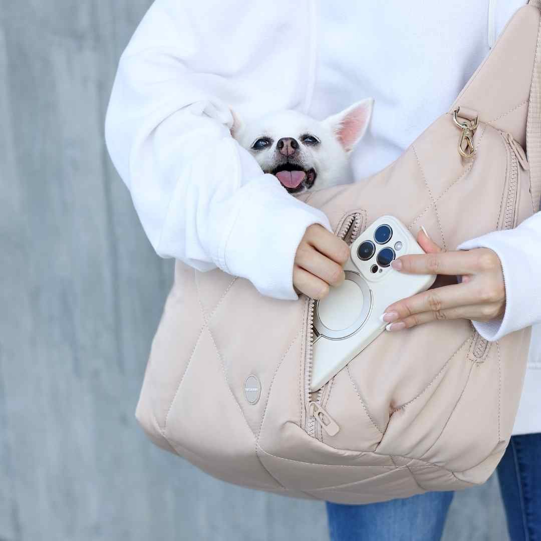 未使用✴︎キャンピングキャリー　ベージュ プラスチック製 ペットキャリー リッチェル キャンピングキャリー（中型用サイズ） 【送料無料