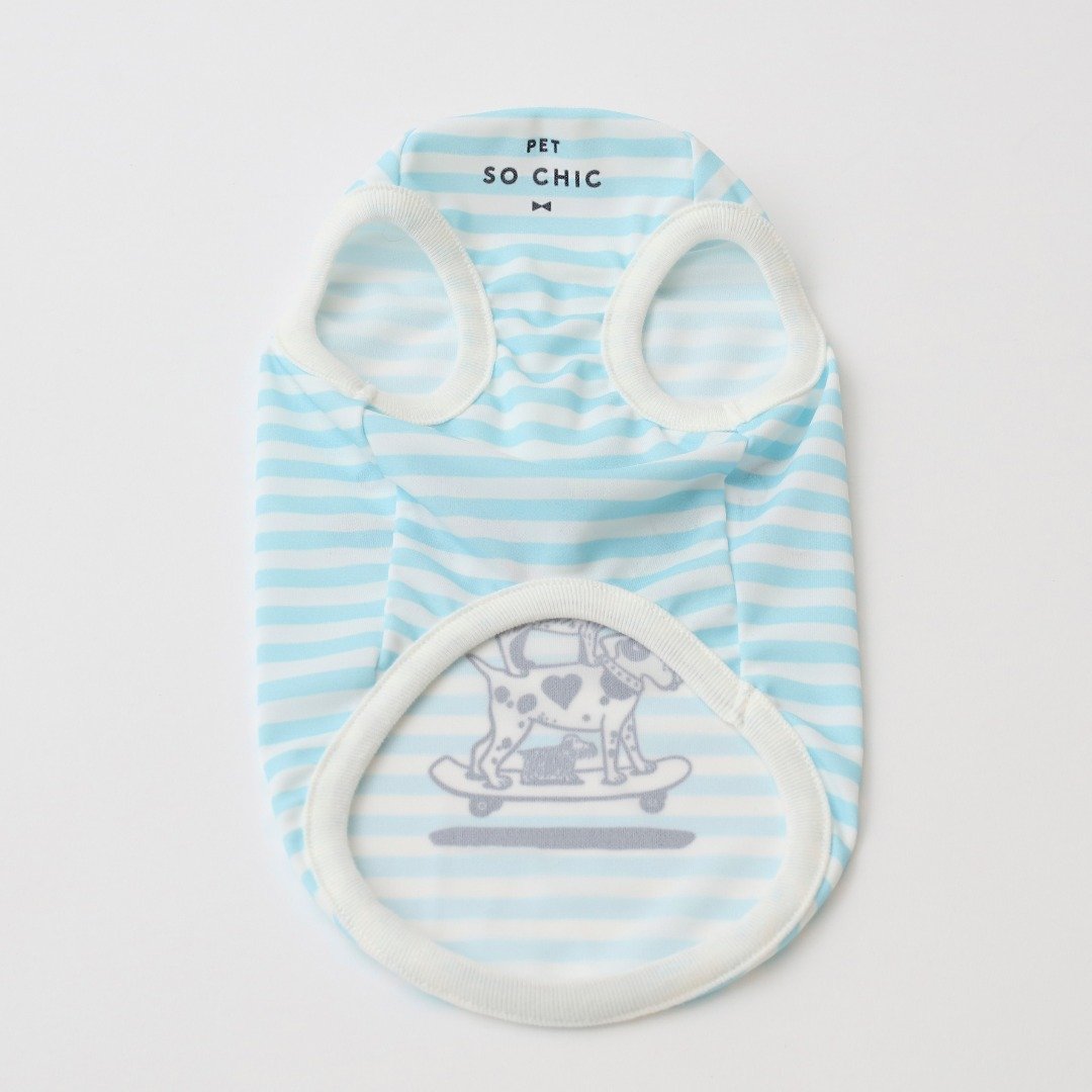 PET SO CHIC] クール タンクトップ SKATEBOARD (XSからXXLまで