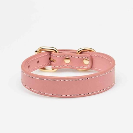 [Collar of Sweden] ピンク 首輪 スリム