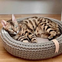 [Labbvenn] COCO Cat Bed カフェオレ