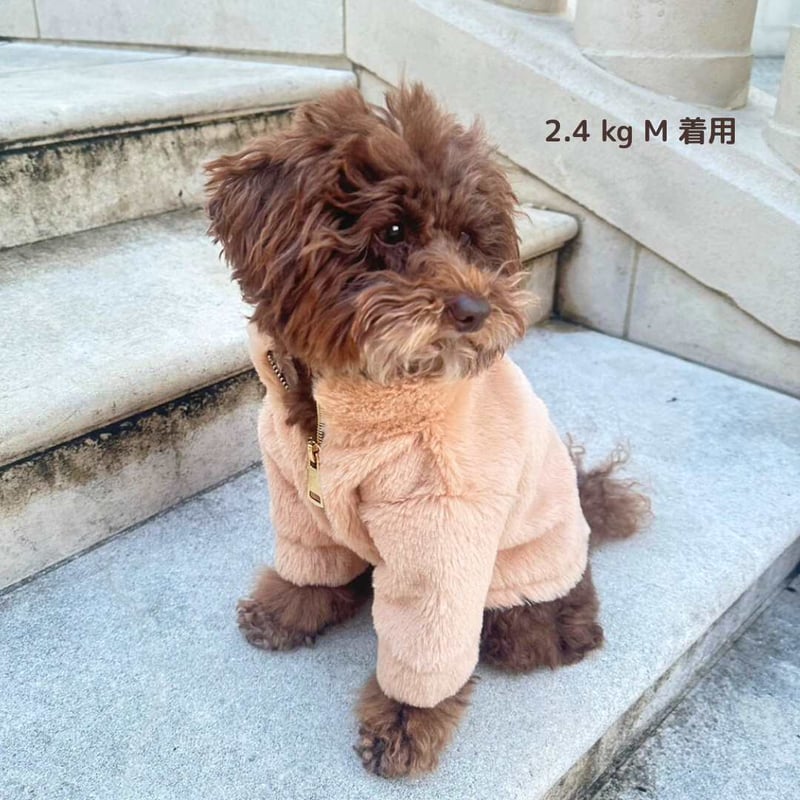 FUR ELISE] モフモフコート サンド/ピンク | モフモフ mof_mof｜北欧