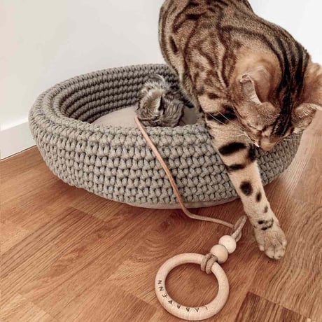 [Labbvenn] COCO Cat Bed カフェオレ