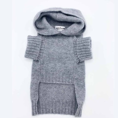 [woolwag]  カシミア フーディー ４色