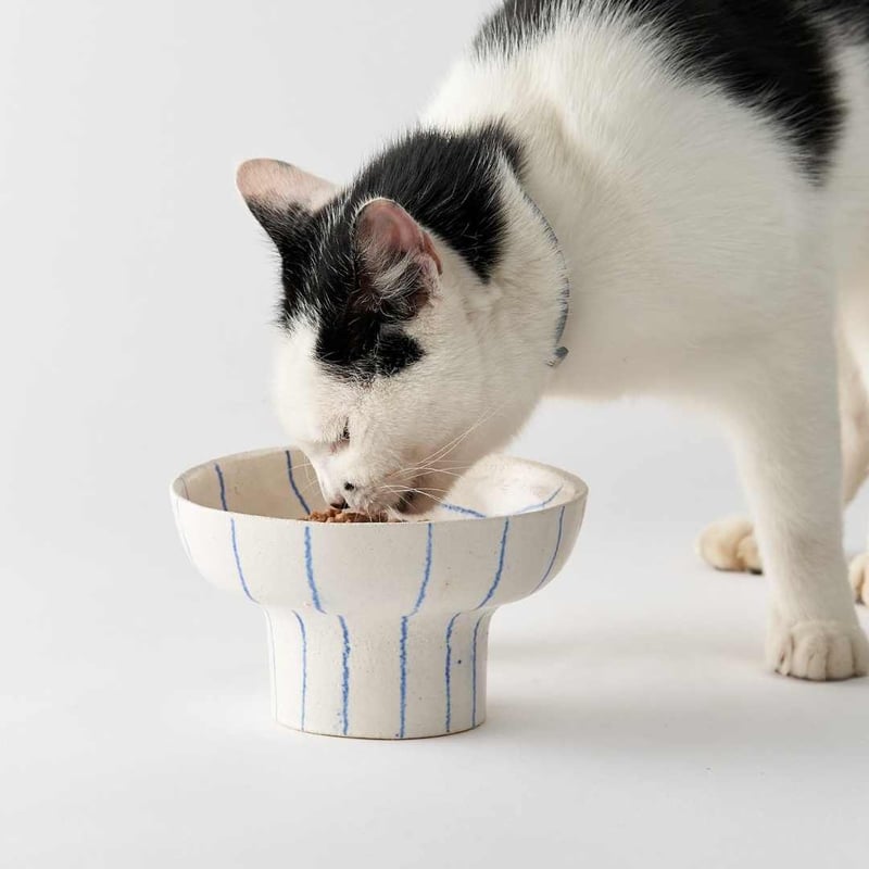 Super Ceramics] フードボウル グリッド/ライン/ブラッシュ | モフモフ